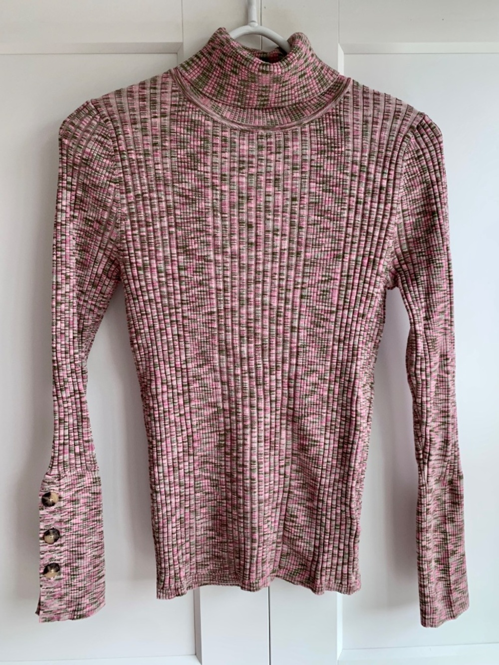 Anthropologie Ribbed Turtleneck Sweater women’s size M